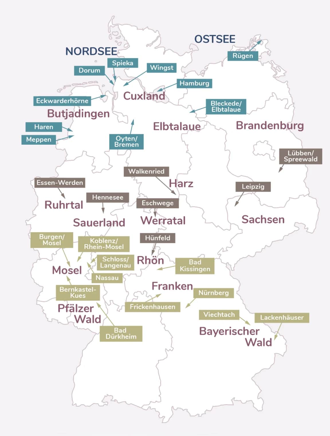 Deutschlandkarte